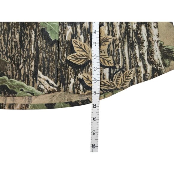 VTG Rattlers Brand Chamois Realtree Camo Shirt Men's Medium Hunting Button Up - Picture 10 of 10